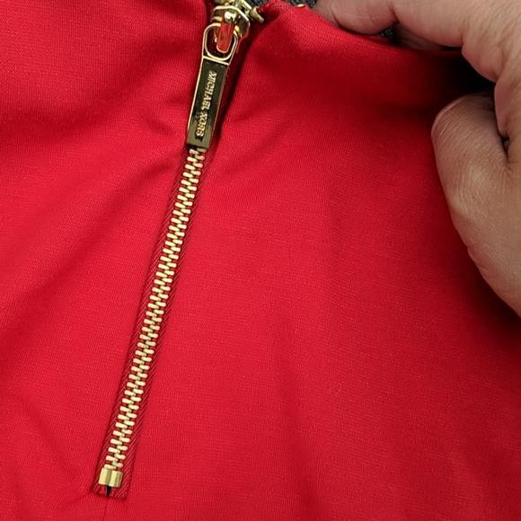 MICHAEL KORS black and red pencil skirt - Picture 3 of 5